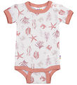 Joha Bodysuit k/æ - Wool - Pink w. Print