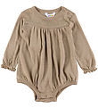 Joha Bodysuit L/æ - Wool/Silk - Beige