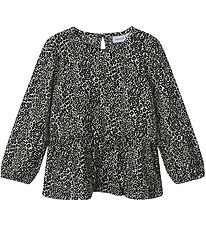 Name It Bluse - NmfSimone - Schwarz/Weiß