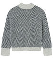 LMTD Blouse - Knitted - NlfNildes - Dark Grey Melange/Light Grey