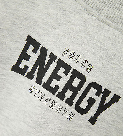 Name It Sweatshirt - NkfBoida - Light Grey Melange