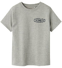 T-Shirt Name It - NkmBileo - Grey Melange