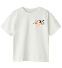 T-Shirt Name It - NkfBoway - Cloud Danseur/RED Orange
