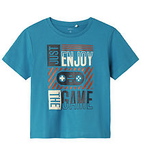 T-Shirt Name It - NmmBennibo - Fjord Blue