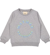 Sweat-shirt MarMar - Théos - Blue Logo