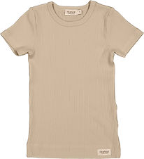 T-Shirt MarMar - Rib - Modal - Plain - Stone Wall