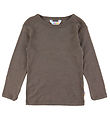 Joha Blouse - Wool/Silk - Brown