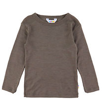 Joha Blouse - Wool/Silk - Brown