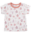 Joha T-shirt - Wool - Pink w. Print