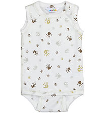 Joha Bodysuit n/a - Off White w. Print