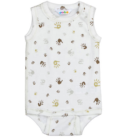 Joha Bodysuit n/a - Off White w. Print