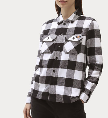 Dickies Hemd - Sacramento - Schwarz/Weiß Kariert