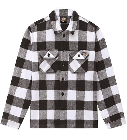 Dickies Hemd - Sacramento - Schwarz/Weiß Kariert