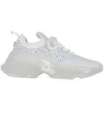 Steve Madden Shoes - Jmiss - White w. Rhinestone