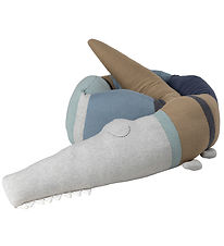Sebra Koddi - Prjónað - 190 cm - Sleepy Croc - Dusty Blue Mix