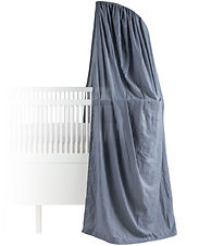 Sebra Canopy - Sky - Dobby weave - Forest Lake Blue