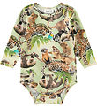 Molo Bodysuit L/æ - Foss - Jungle Cubs