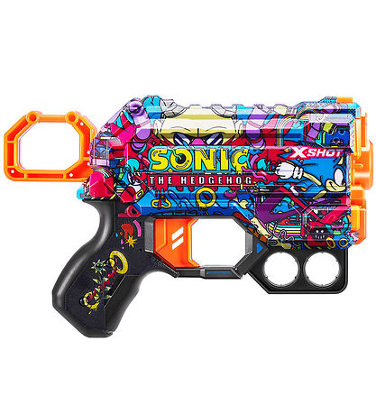 X-Shot Foam Gun - Skins Menace Blaster - MEGA Sonic