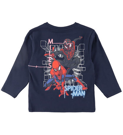 Name It Blouse - NmmJacinto Spider-Man - Navy Blazer w. Print
