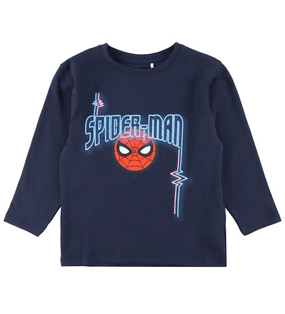 Name It Blouse - NmmJacinto Spider-Man - Navy Blazer w. Print