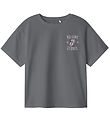 Name It T-shirt - NkfJill - Lava Smoke m. Tryck
