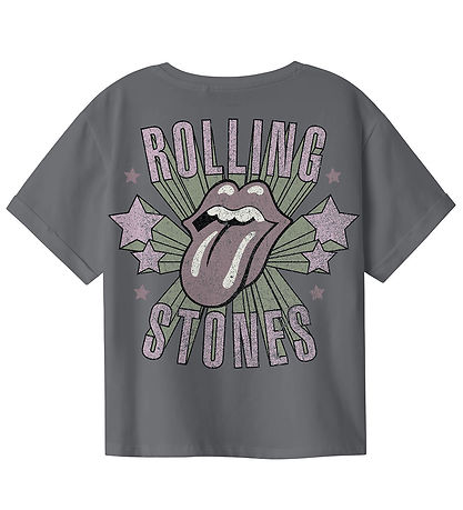 Name It T-shirt - NkfJill - Lava Smoke w. Print