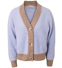 Hound Cardigan - Strick - Rib - Lila/Beige