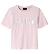 LMTD T-Shirt - NlfByasi - Pink Tulle/White Parfait