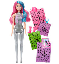 Barbie Puppe - 30 cm - Color Reveal Disco Star - Gemischt