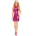 Barbie Doll - 30 cm - Fashionista Doll Pink Dress Heart Cutout