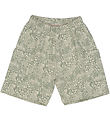Müsli Shorts - Leopard Vracht - Soft Green/Poëzie Green
