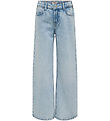 Kids Only Jeans - KogCobain - Light Blue Denim m. Strass