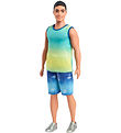 Barbie Doll - 30 cm - Fashionista Ken Ombre Tank
