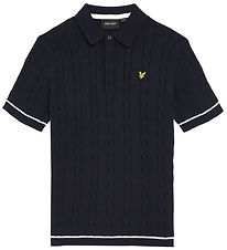 Lyle & Scott Polo - Knitted - Dark Navy