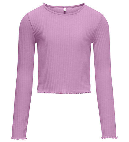 Kids Only Blouse - Noos - Rib - KogNella - Afrikaans Violet