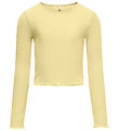 Kids Only Blouse - Noos - Rib - KogNella - Lima Bean