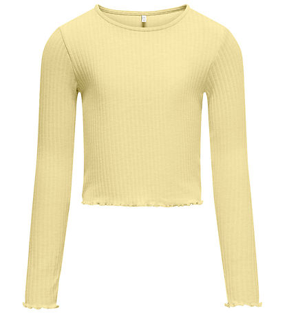 Kids Only Blouse - Noos - Rib - KogNella - Lima Bean