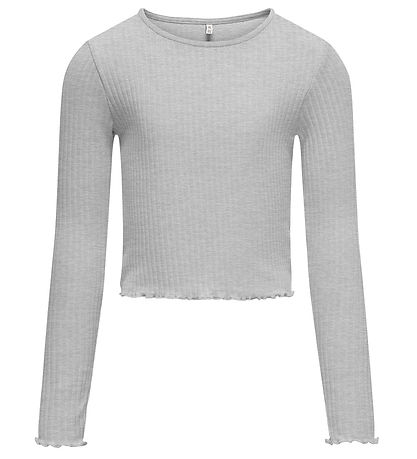 Kids Only Pusero - Noos - Joustinneule - KogNella - Light Grey M