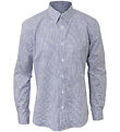 Hound Shirt - White/Mdesert blue