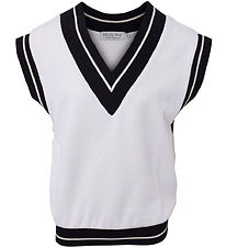 Hound Vest - Strik - Hvid m. Navy