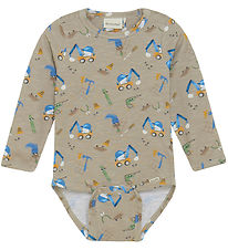 Minymo Body L/æ - Reines Kaschmir m. Print