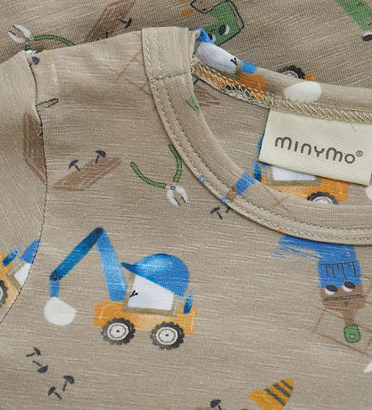 Minymo Romper L/æ - Zuiver Kasjmier m. Print