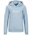 Jack & Jones Hoodie - JjBeau - Chambray Blue