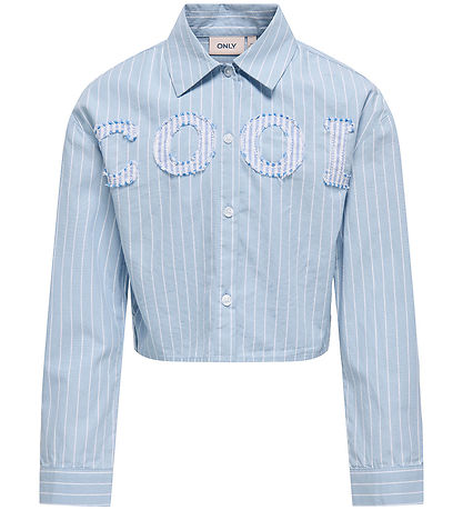 Kids Only Overhemd - KogEtta - Soft Chambray/White m. Cool
