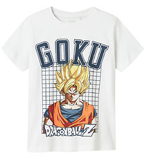 Name It T-Shirt - Noos - NkmDrue Dragonb - Bright White m. Print