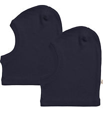Wheat Balaclava - Single Layer - 2-Pack - Wool - Kim - Navy