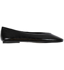 Steve Madden Ballerina - Darten - Black Action Leather