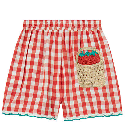 Stella McCartney Kids Shorts - Red/White Check
