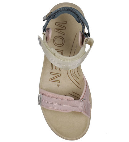 Woden Sandalen - Line Lite - Ivory Multi