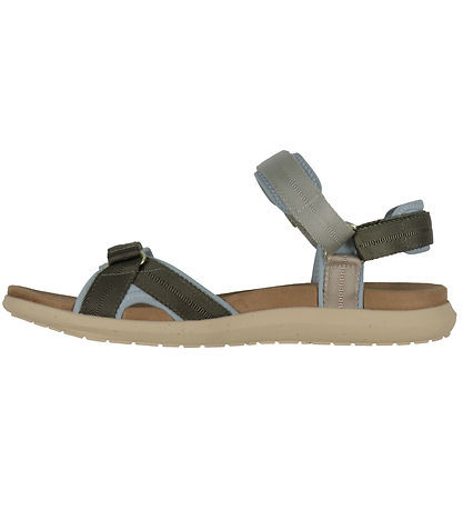 Woden Sandals - Line Lite - Stone Multi